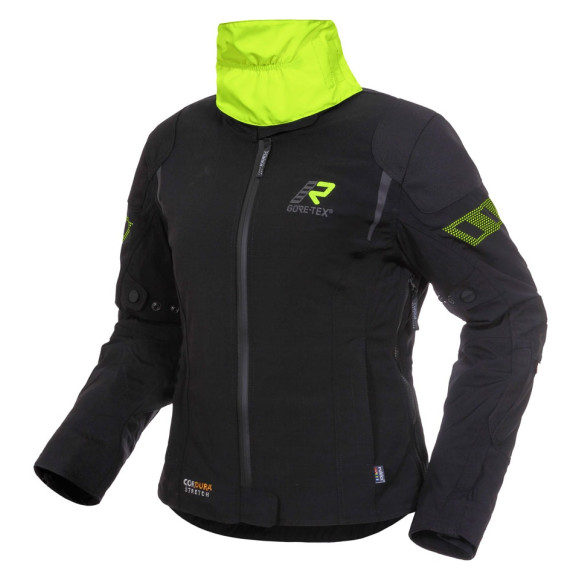 Dámská motocyklová bunda Rukka ELASTINA Gore-Tex černá